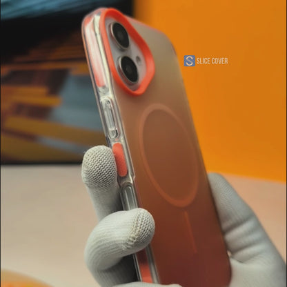 iPhone 17 MagSafe Clear Gradient Case